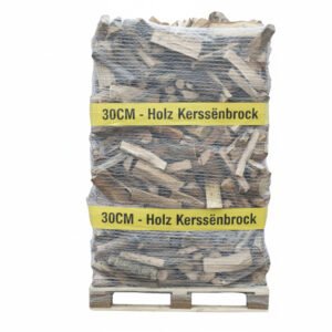 Brennholz 25 cm – Ballen auf Palette 2RM